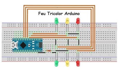 TUTO ARDUINO : FEU TRICOLORE #1