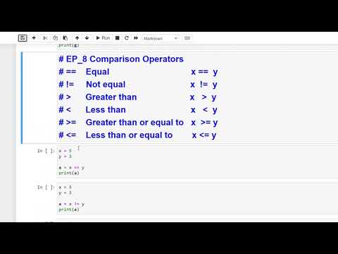 Python Tutorial Python เบื้องต้น EP_8 Comparison Operators