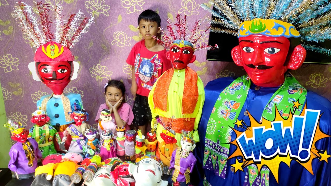 Wow Banyak Koleksi Ondel Ondel Zeyhan @zeyhanmushabvlog0210