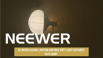 Introducing the Neewer 26 inches/65cm Lantern Softbox Soft Light Diffuser with Skirt.