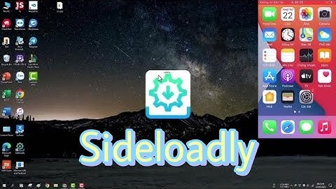 Cài IPA lên iphone không bị thu hồi và tự động re-sign ứng dụng.Hỗ trợ ios mới nhất-Sideloadly