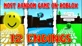 12 Endings (PART1) - Most Random Game On Roblox [Roblox]