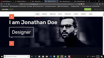 Selfer – Minimal Personal Portfolio WordPress Theme