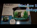 Aqueon led mini bow 5 smart clean technology setup