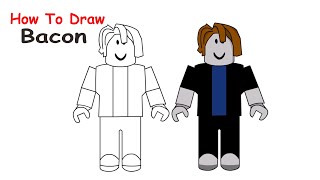 Bacon!  Roblox animation, Roblox pictures, Cute drawings