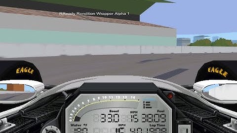 Indy Car Racing 2 (Work in progress vid #15) with Dosbox-Rendition and RReady Rendition Verité @4k