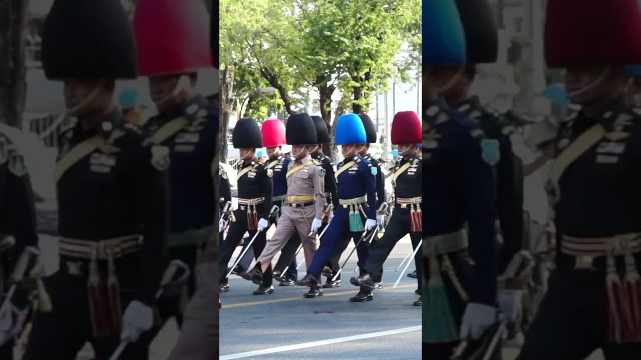 ช้อมพิธีสวนสนามถวายสัตย์ปฎิญาณตนของทหารรักษาพระองค์ วันที่ 30/11/2567