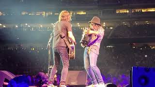 72824 Skin And Bones Dave Grohl & Rami Jaffee Minneapolis Target Field