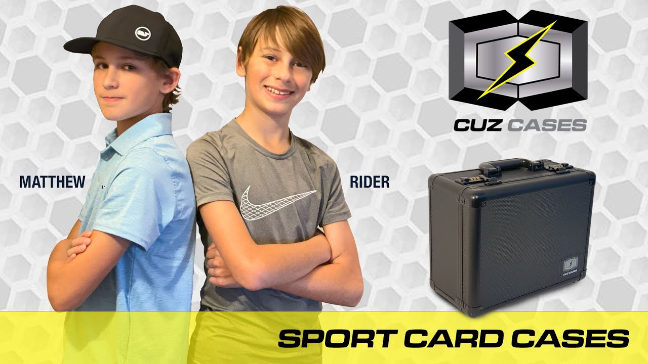 Introducing CUZ CASES, Sport Card Cases! YouTube