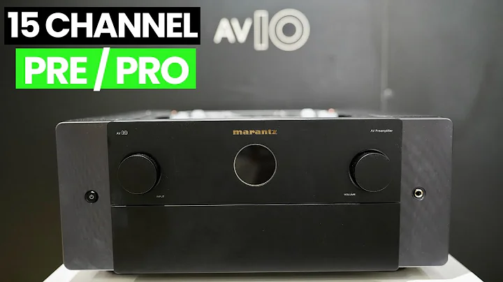 *NEW* Marantz AV 10 Preamp / Processor 9.4.6 Bowers & Wilkins DEMO CEDIA 2022