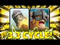 ULTIMATE META DESTROYER!! NEW Elite Barbarians + Rocket 3.3 CYCLE!! Clash Royale