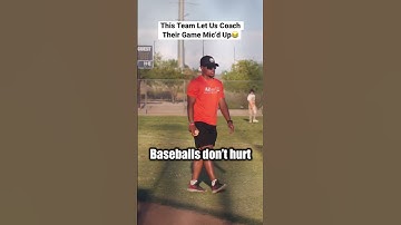 Thumbnail of This Team Let Us COACH Their GAME MIC’D UP! #shorts #baseball