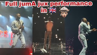 EAST AFRICAN STAR JUMA JUX perfume at Wembley arena fans singing word for word