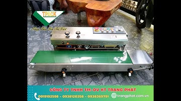 Máy hàn miệng túi hạt điều có in date  TPACK  | Ms.Quyen - 0919192595 #mayhanmiengtui