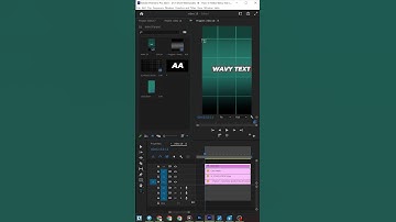 How To Make Wavy Text Like #Airrack in #Premiere Pro