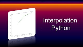 How to Interpolate data in Python using SCIPY | Linear Interpolation