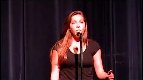 Charlene Yarema Sings Solo @ High School Vocal Con...