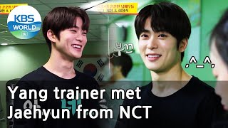Yang trainer met Jaehyun from NCT (Boss in the Mirror) | KBS WORLD TV 210325