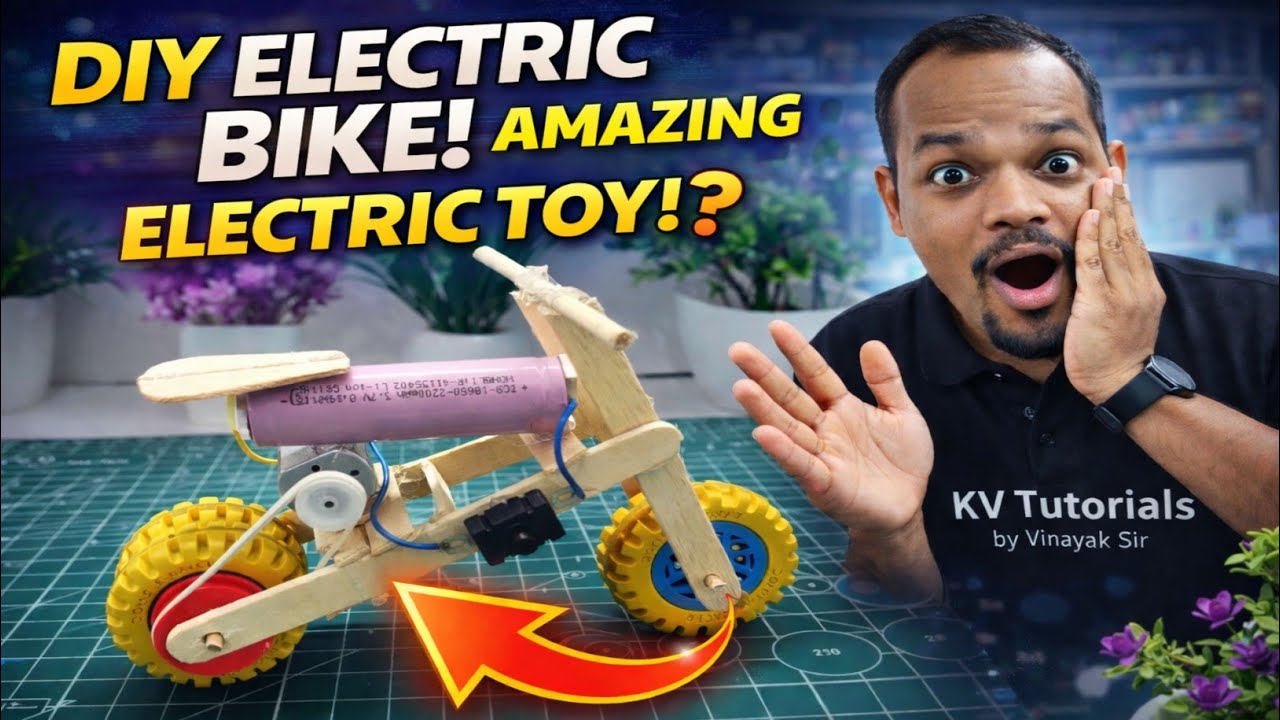 How To Make Bike |  Amazing DIY Electric Bike | 