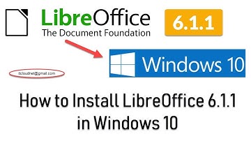 How to Install LibreOffice 6.1.1 in Windows 10