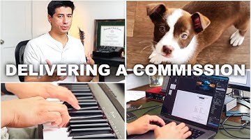 A Productive Week Delivering a Commission as a Composer