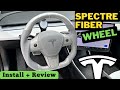 NEW! Tesla Spectre Fiber Wheel | Model Y Model 3 | Replacement Wheel | Fusion Motorsports