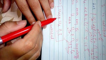 Theorem :The intersection of any number of topology on x is also topology of x (part 2)