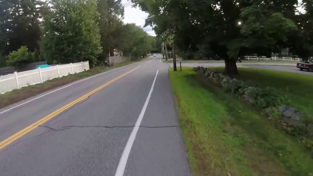 Bike ride: Bedford-Concord via Route 62/Reformatory Branch Trail - YouTube