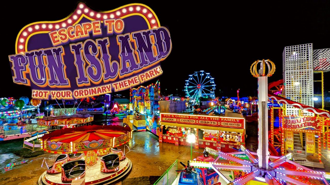 Escape To Fun Island Blackburn Fun Fair February 2022 YouTube