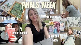 Finals Week as an Art Education Major! Final Projects, Critiques, & Portfolio Review