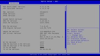 Blackview MP100 Ryzen 7 5825U 32GB/512GB BIOS 5.19 Settings
