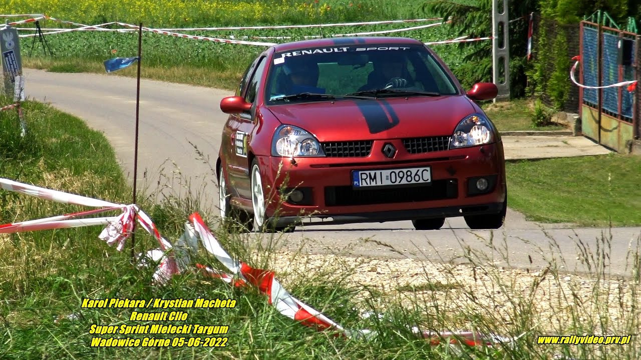 Karol Piekara Krystian Macheta Renault Clio Super Sprint Targum karol-piekara-krystian-macheta-renault-clio-super-sprint-targum