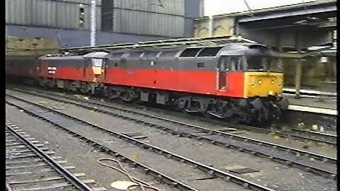 British Rail 1997-Carlisle & Workington Classes 47, 60, 87, 90, 142 & 153