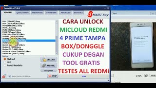 Cara Unlock micloud Redmi 4 Prime supot all seri xiaomi
