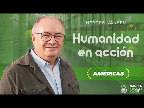 Pablo Moreno Cadena es el ganador regional para las Américas del Premio Nansen 2025
