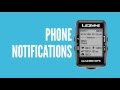 5: Lezyne GPS | How To View Phone Notifications On Your GPS