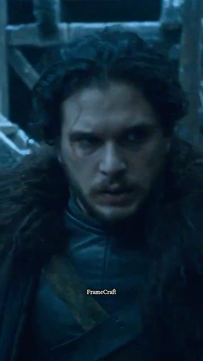 Jon Snow Returns from the Dead 🐺❄ #gameofthrones #got #shorts