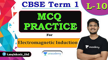 Electromagnetic Induction MCQ Practice | CBSE Term 1 | Class 12 Physics Chapter 6 | Hemant Sir