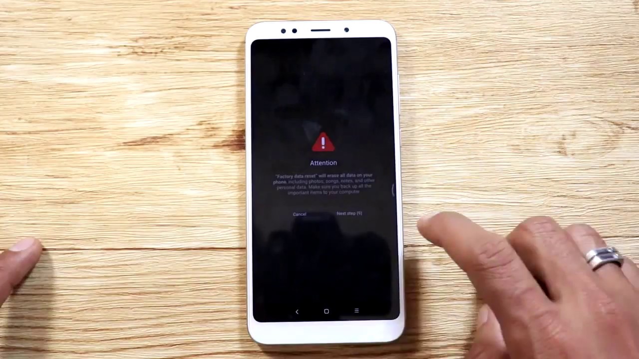 Xiaomi Redmi 4 Reset