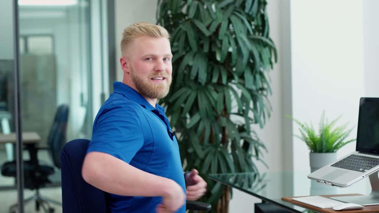 Lifestyles Mid-Back Basic (model 8694B) Adjustment Video - LIFEFORM® Chairs