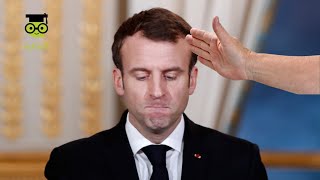 شخص يصفع الرئيس الفرنسي ماكرون و الأمن يعتقل شخصين