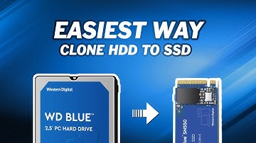 Easiest Way to Clone Hard Drive to SSD｜Without Reinstalling
