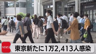 東京で新たに１万2,413人感染（2022年9月2日）