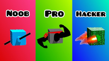 Noob vs. Pro vs. Hacker | Draw Climber Game