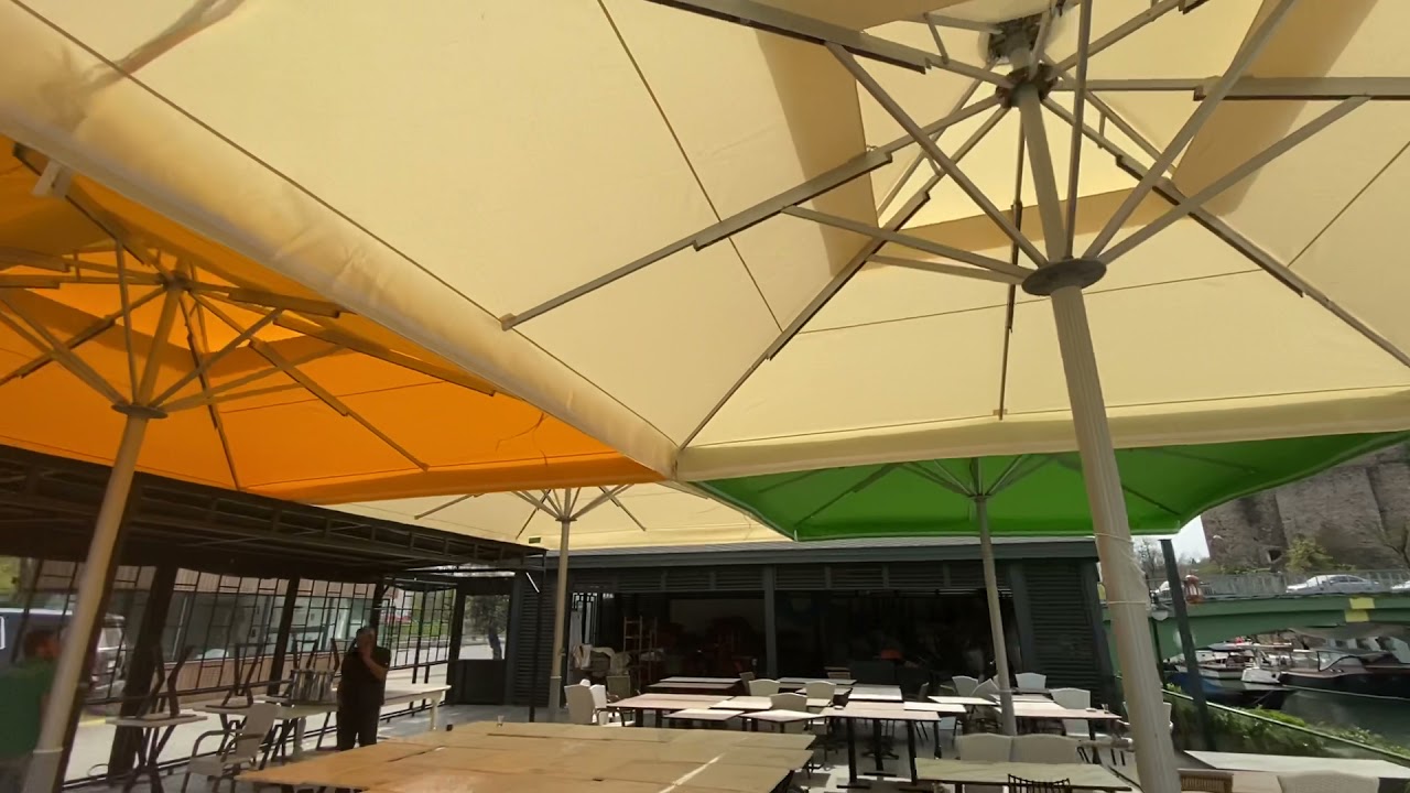 Градински чадър Цени | Производство на чадъри за кафенета