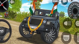 #modify Mahindra Thar kar wala game stunt kaise karen stunt video trending long video