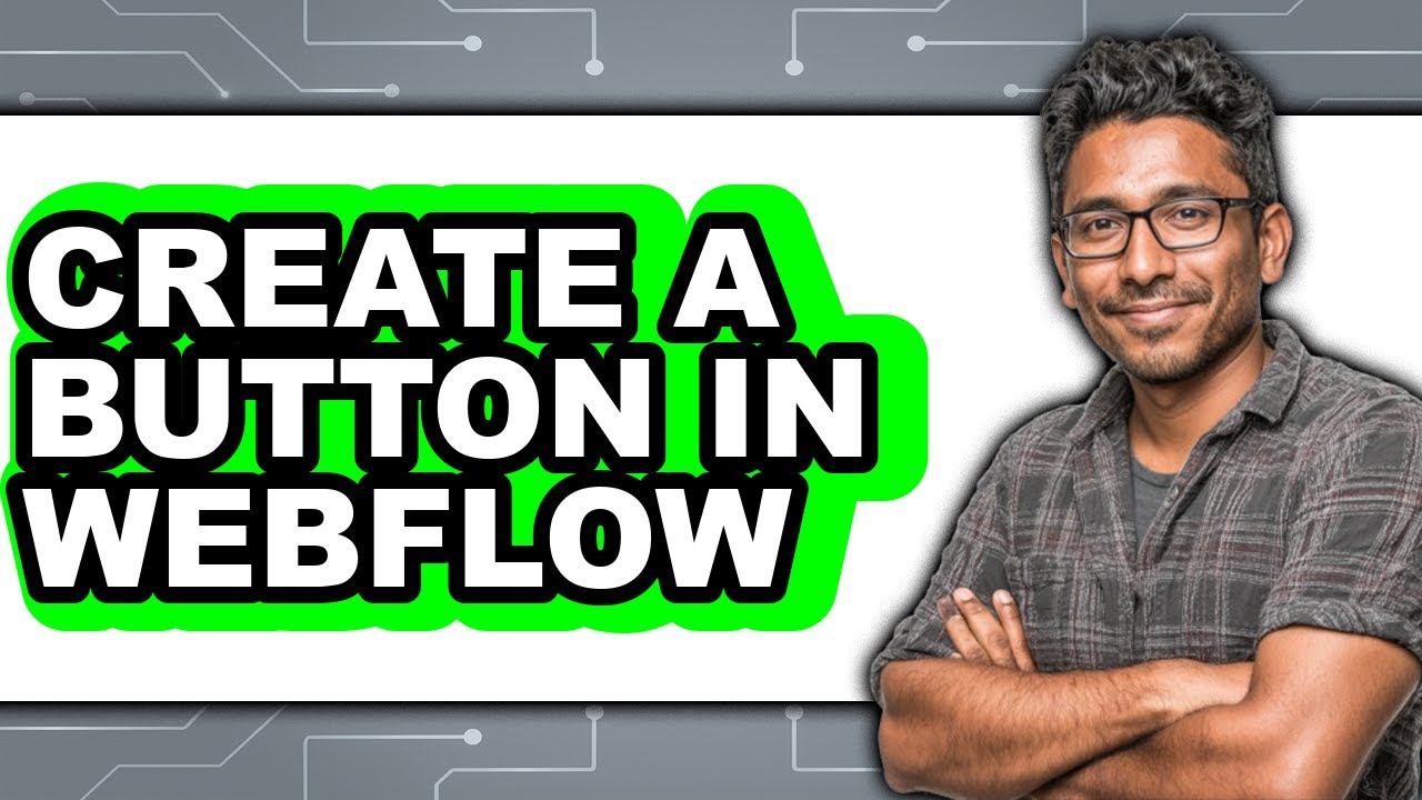 How to Create a Button in Webflow - Step By Step - YouTube