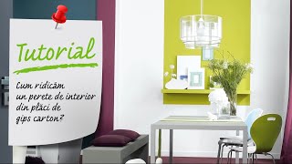 Cum Se Ridică Un Perete De Interior Din Plăci De Gips Carton - Tutorial Video Leroy Merlin