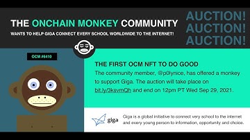OCM Twitter Spaces with Chris Fabian of Giga Connect
