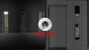 3 Schindler 330A HT Hydraulic Elevators (Roblox)